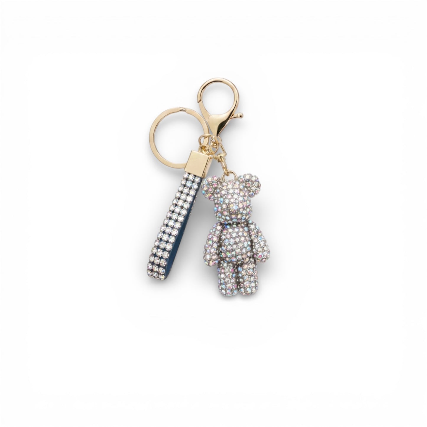 Portachiavi Orso Crystal - con Zirconi