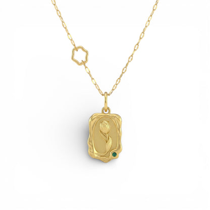 Collana vittoria in argento 925 placcato oro